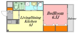 リビオーヌ五日市中央【4階】の間取り