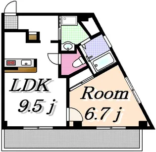フィネスNM【3階】の間取り