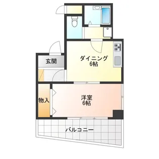 西小山サマリアマンション【3階】の間取り