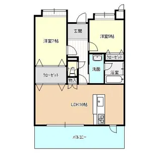 アーバンパレス医大前シヴィリオン【9階】の間取り