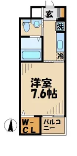 グレイスメロウ【1階】の間取り