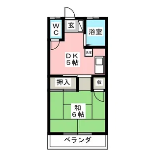 コーポひろせ【3階】の間取り
