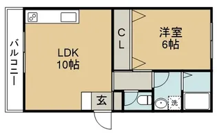 ビートル【1階】の間取り