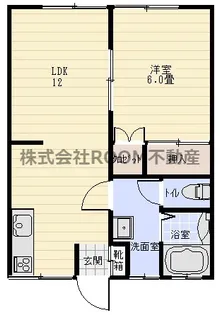 栄コーポ【1階】の間取り