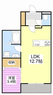 THEI【5階】の間取り