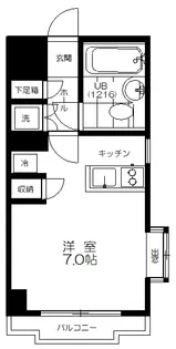 ワコーレ高円寺【3階】の間取り