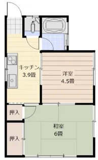 わかば荘【2階】の間取り