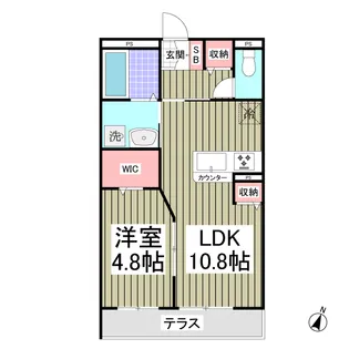 グラン ノワール【2階】の間取り