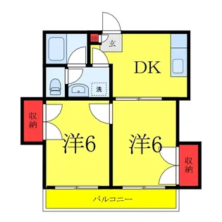 コーポサニー【1階】の間取り