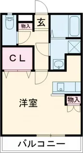 ビネンブルフII【1階】の間取り