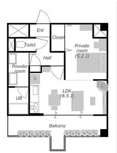 サンシティー【7階】の間取り