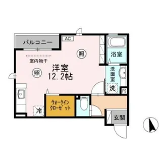 セジュールオッツT´【3階】の間取り