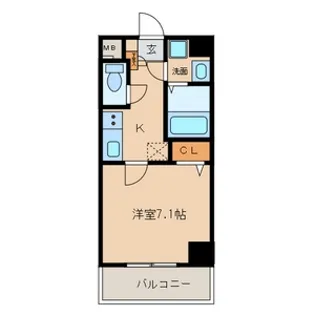 Z・R名駅【3階】の間取り