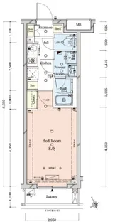 ラフィスタ墨田五丁目【4階】の間取り