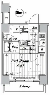 メイクスデザイン大森【10階】の間取り
