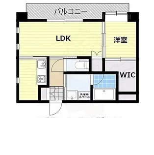 ヴィラ博丈下川端【3階】の間取り