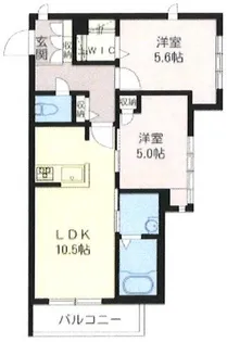 シャーメゾン志村坂上【3階】の間取り