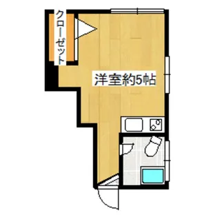 メゾン青葉【1階】の間取り