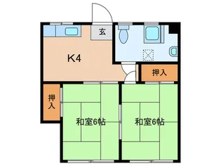 第二白井ビル【5階】の間取り