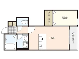 AP IWASHIYA【1階】の間取り
