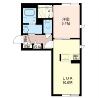 プランドール【2階】の間取り