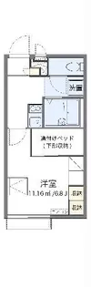 レオパレス英【2階】の間取り