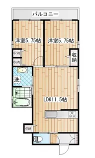 BerryzII【1階】の間取り