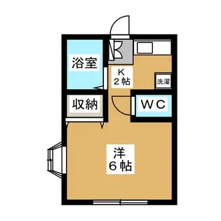 リヴェールゆうや【1階】の間取り