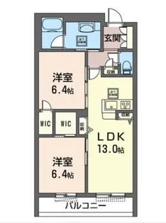 サンリットレジデンス【3階】の間取り