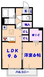 フォレストコート本八幡 参番館【1階】の間取り
