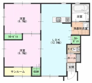 フューチャー【1階】の間取り