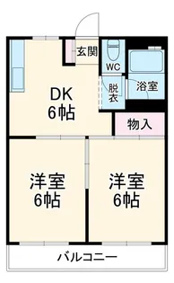 GREEN PARK MIKUMO【2階】の間取り