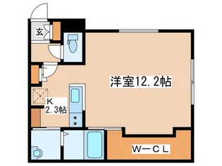 ラフィナート山鼻【1階】の間取り