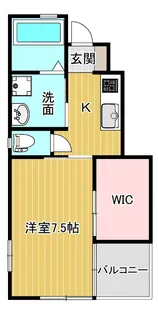 プラステート【1階】の間取り