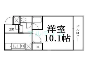 SCABBARD東山【1階】の間取り