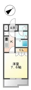 プランドール【1階】の間取り