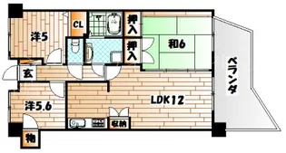 サングレイス曽根アバンティ【2階】の間取り