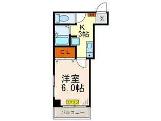 ハイブリッヂの間取り