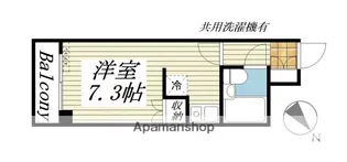 メゾン・ド・エトレーヌ【6階】の間取り