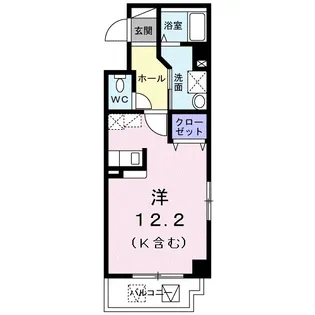 ヴェルデ カーサ【3階】の間取り