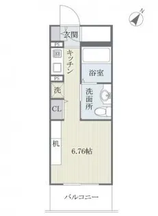 フェルト627【2階】の間取り