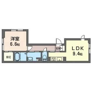 シャーメゾン桜木町【2階】の間取り