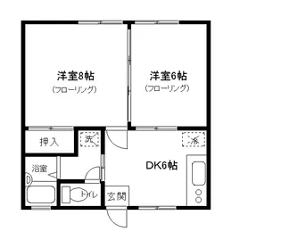 ファミーユ星久喜【2階】の間取り