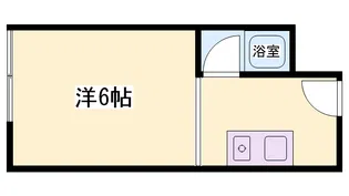 千鳥川ドミトリー【2階】の間取り