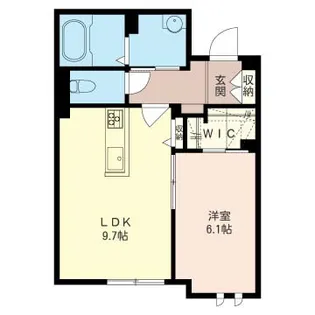 グラントレーズ【1階】の間取り