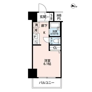ラグジュアリーガーデン東松戸【5階】の間取り