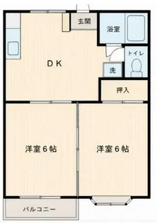 シャトルIB棟【2階】の間取り