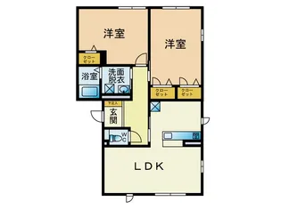 Maison Cerisier【1階】の間取り