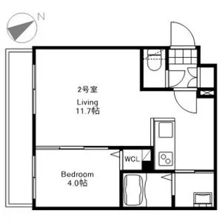 BEATIFIC【4階】の間取り