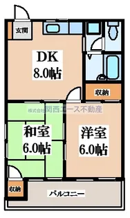 カリヤグランドハイツ【1階】の間取り
